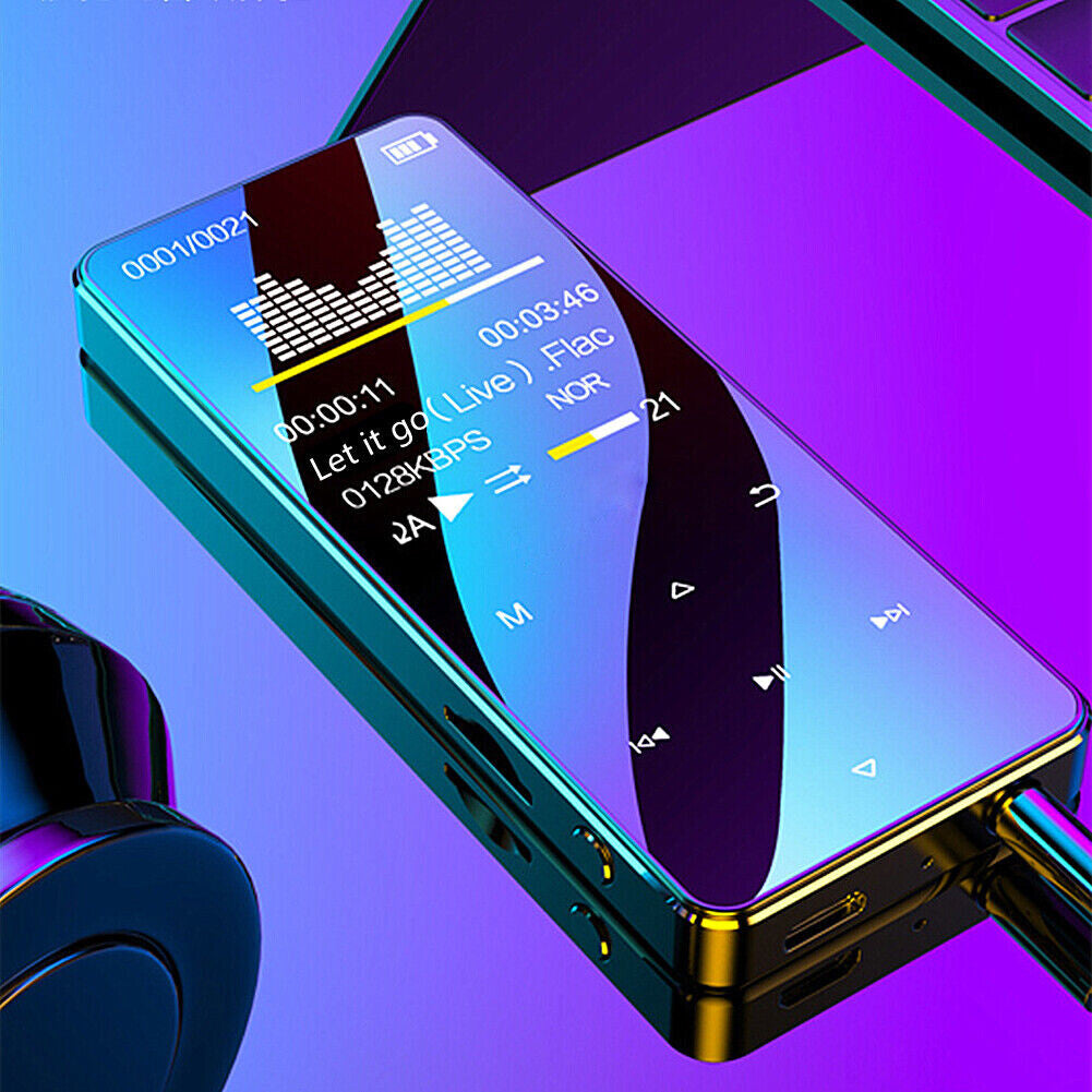 MP4/MP3 Player Support 128GB Bluetooth Lossless Music FM Radio Recorder Sport US