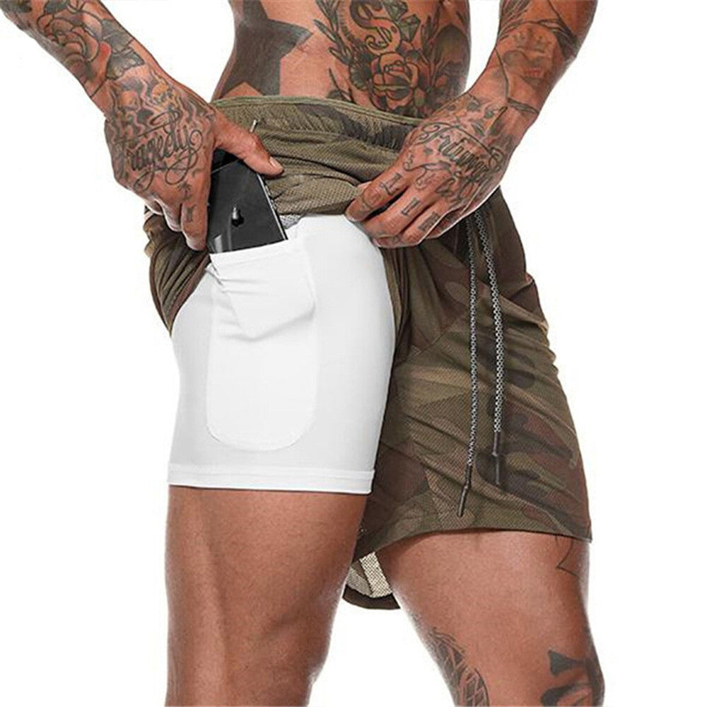 Mens Shorts Elasticated Waist Jogging Shorts Gym Workout Shorts Fitness Running